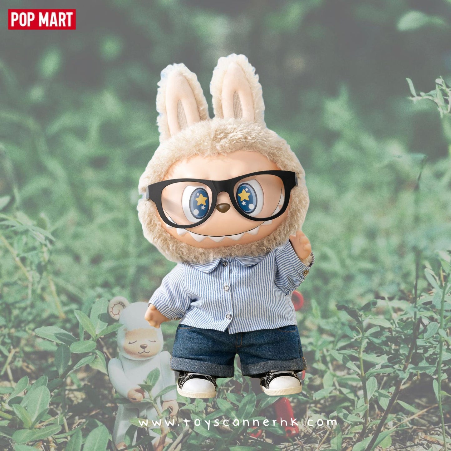 (Pre-order 訂後約7天到貨) POP MART x How2work THE MONSTERS - FLIP WITH ME LABUBU 搪膠毛絨公仔