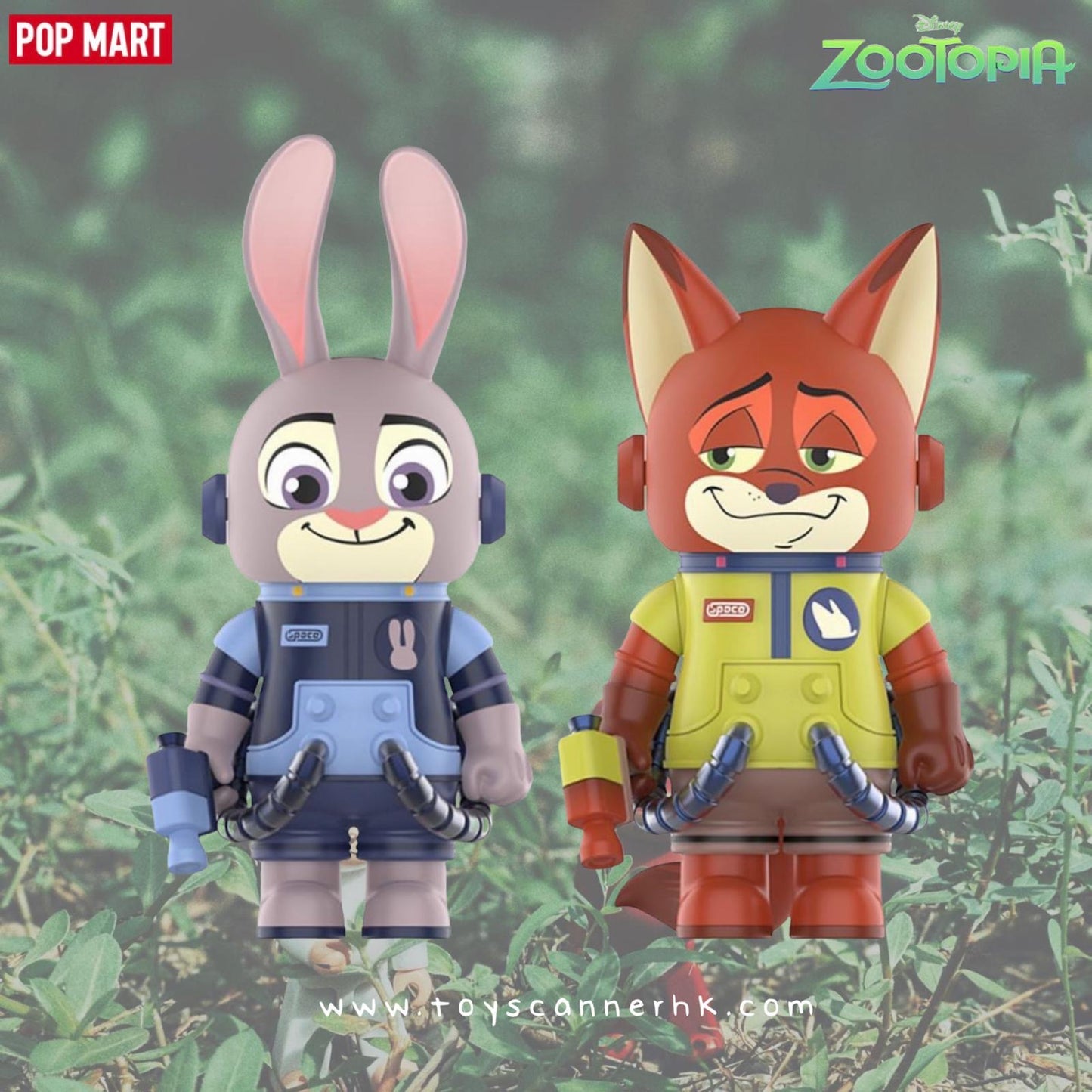 (Pre-order) POP MART 瘋狂動物城
MEGA SPACE MOLLY 100% 吊卡
