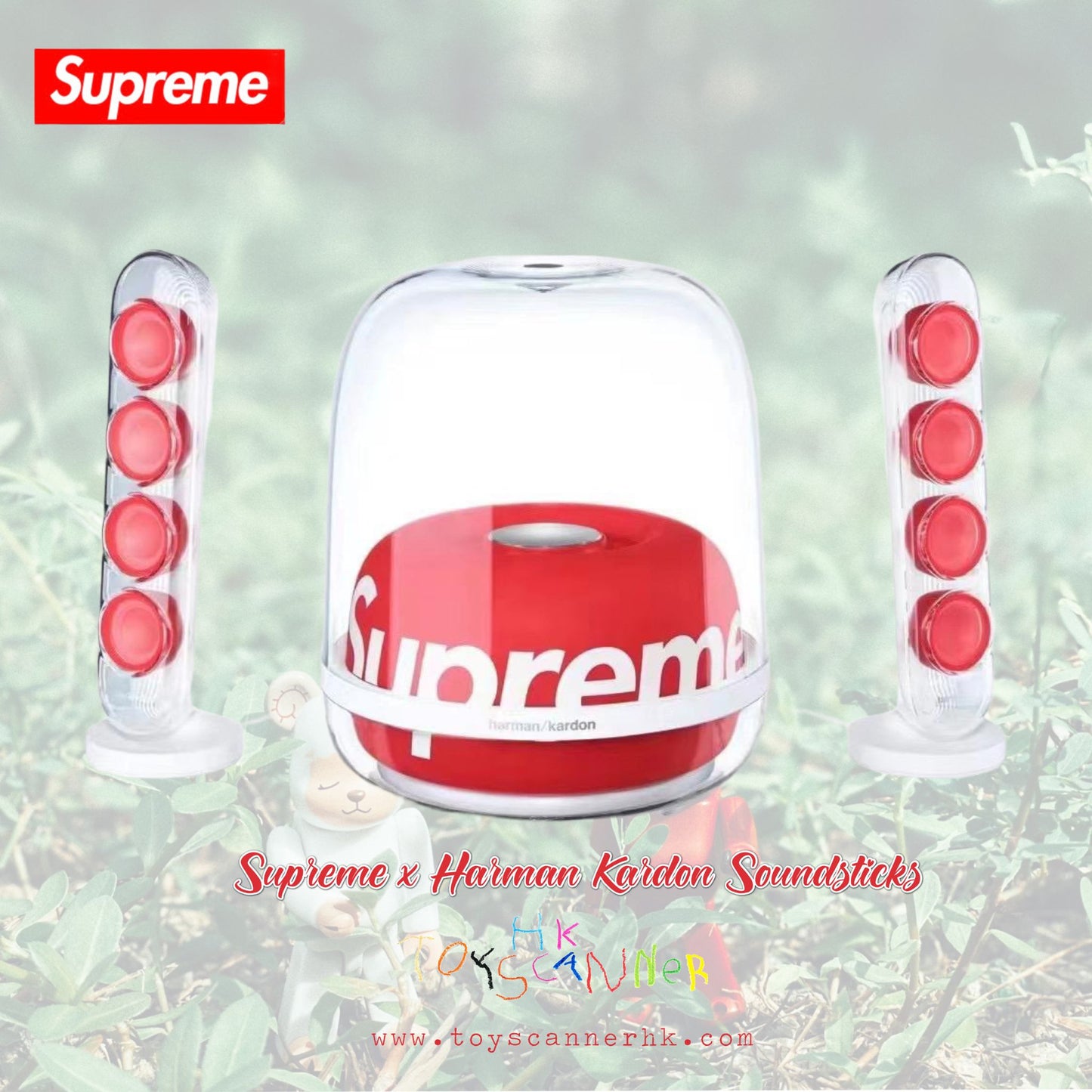 (Pre-order)Supreme x Harman Kardon Soundsticks