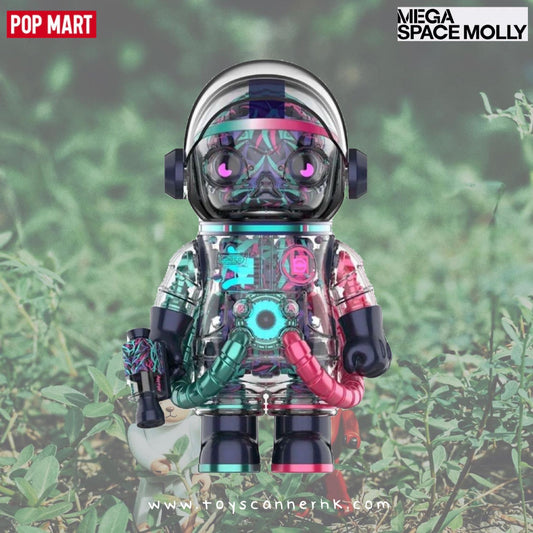 (Pre-order) Pop Mart Mega Space Molly Clot - Magenta Alinegra 400%(粉紫綠荊棘)