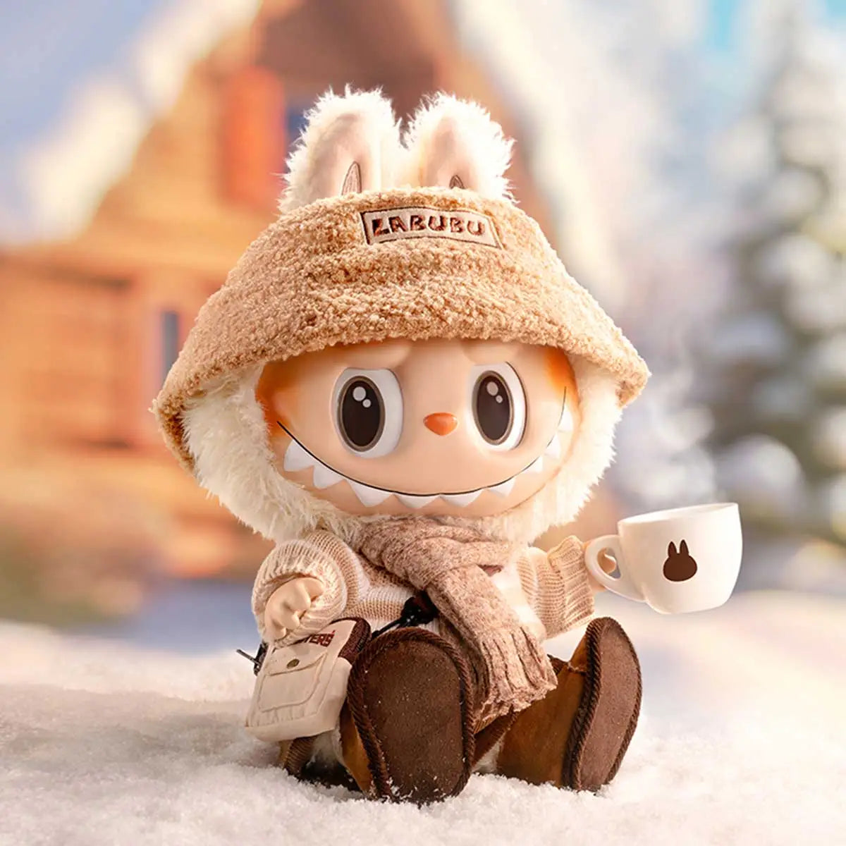 (Pre-order) POP MART x How2work LABUBU DRESS BE LATTE 搪膠毛絨公仔