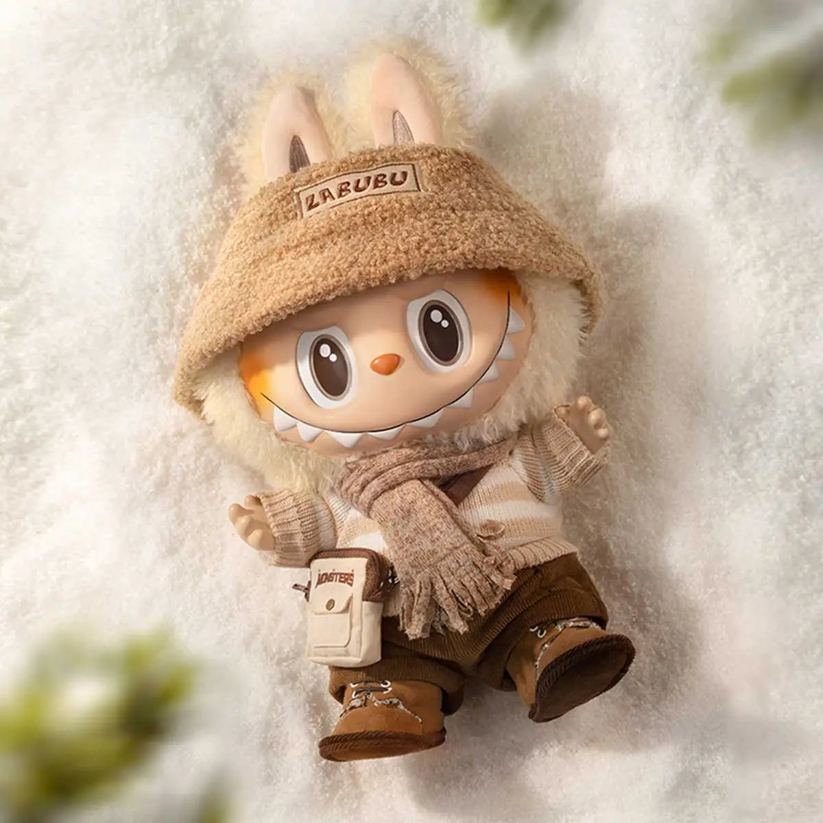 (Pre-order) POP MART x How2work LABUBU DRESS BE LATTE 搪膠毛絨公仔