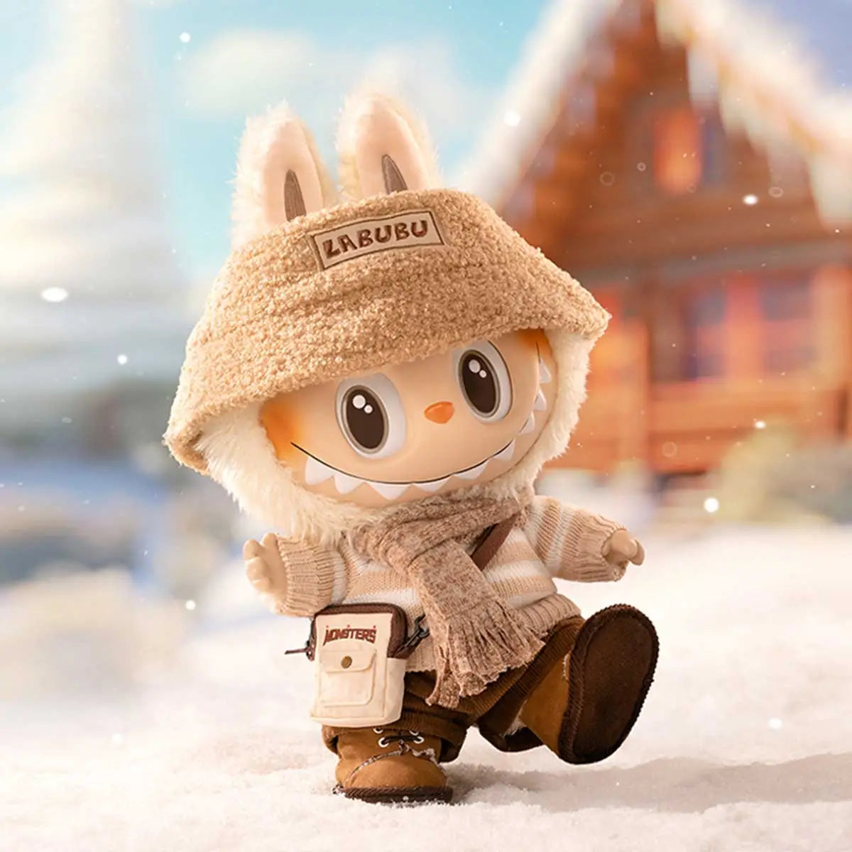 (Pre-order) POP MART x How2work LABUBU DRESS BE LATTE 搪膠毛絨公仔