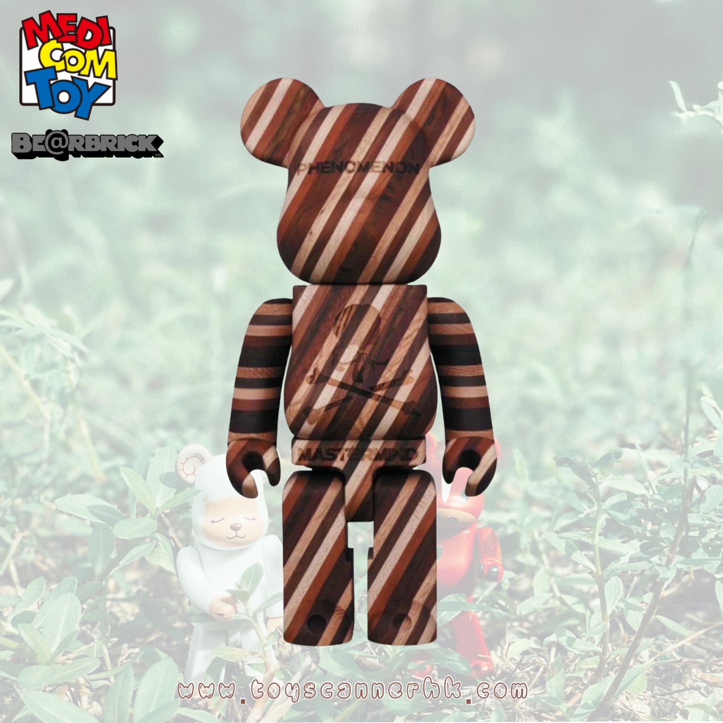 (Pre-order) MASTERMIND JAPAN x PHENOMENON BE@RBRICK カリモク 400%