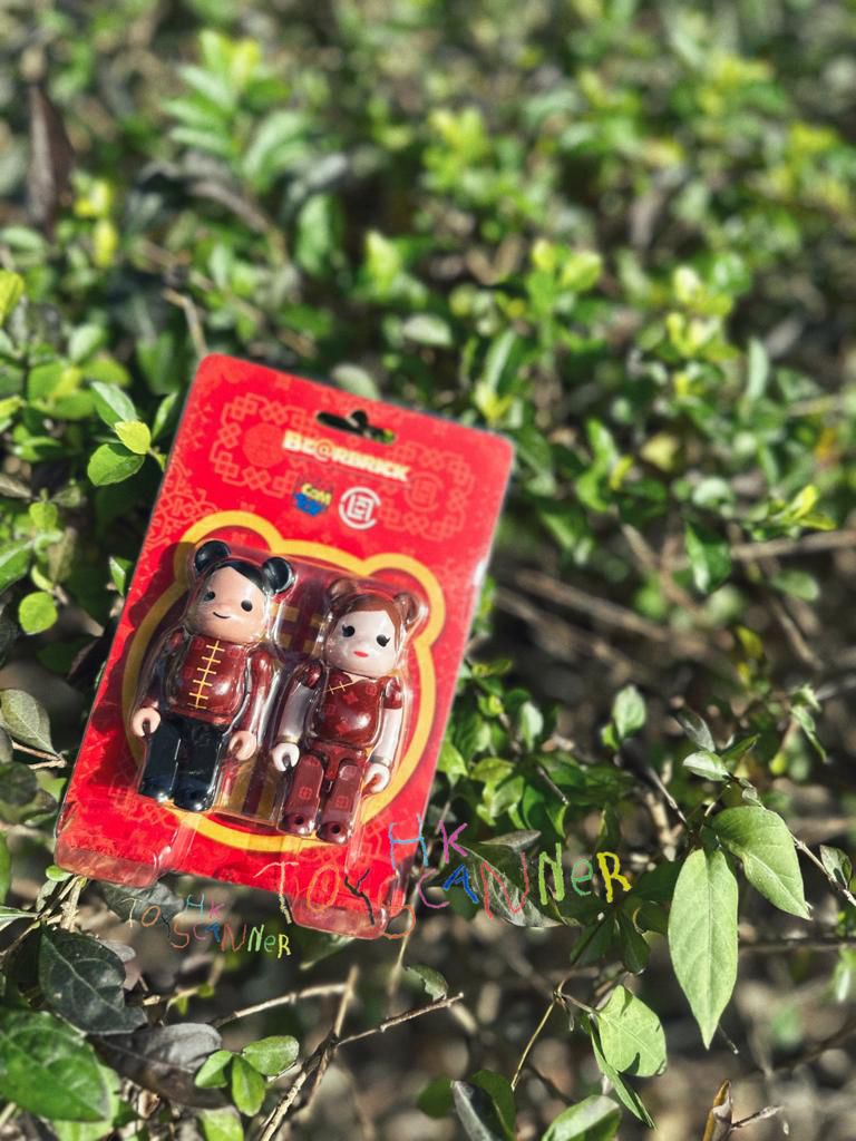 (In-stock) BE@RBRICK CLOT "VALENTINE'S DAY" Chinese Wedding 100%