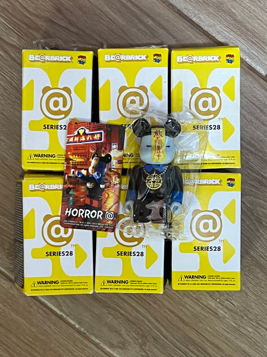 (In-stock) BE@RBRICK SERIES 28 JIANGSHI non GID 100% 連盒有卡