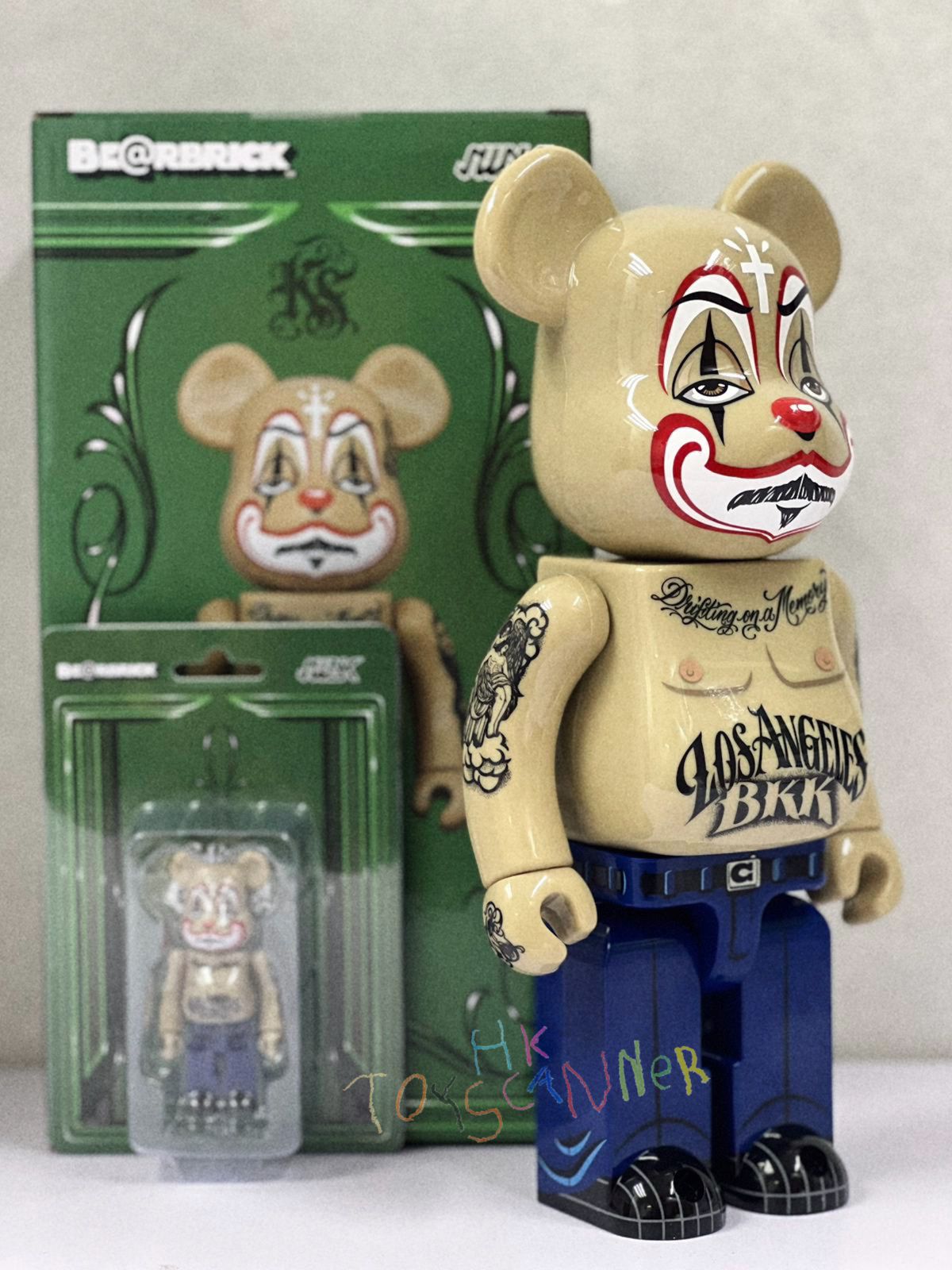 (In-stock) Mister Cartoon x Kong Karoon BE@RBRICK 100% & 400%