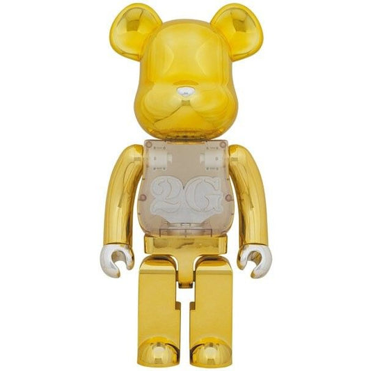 (In-stock) BE@RBRICK 2G Reveres Gold 1000%