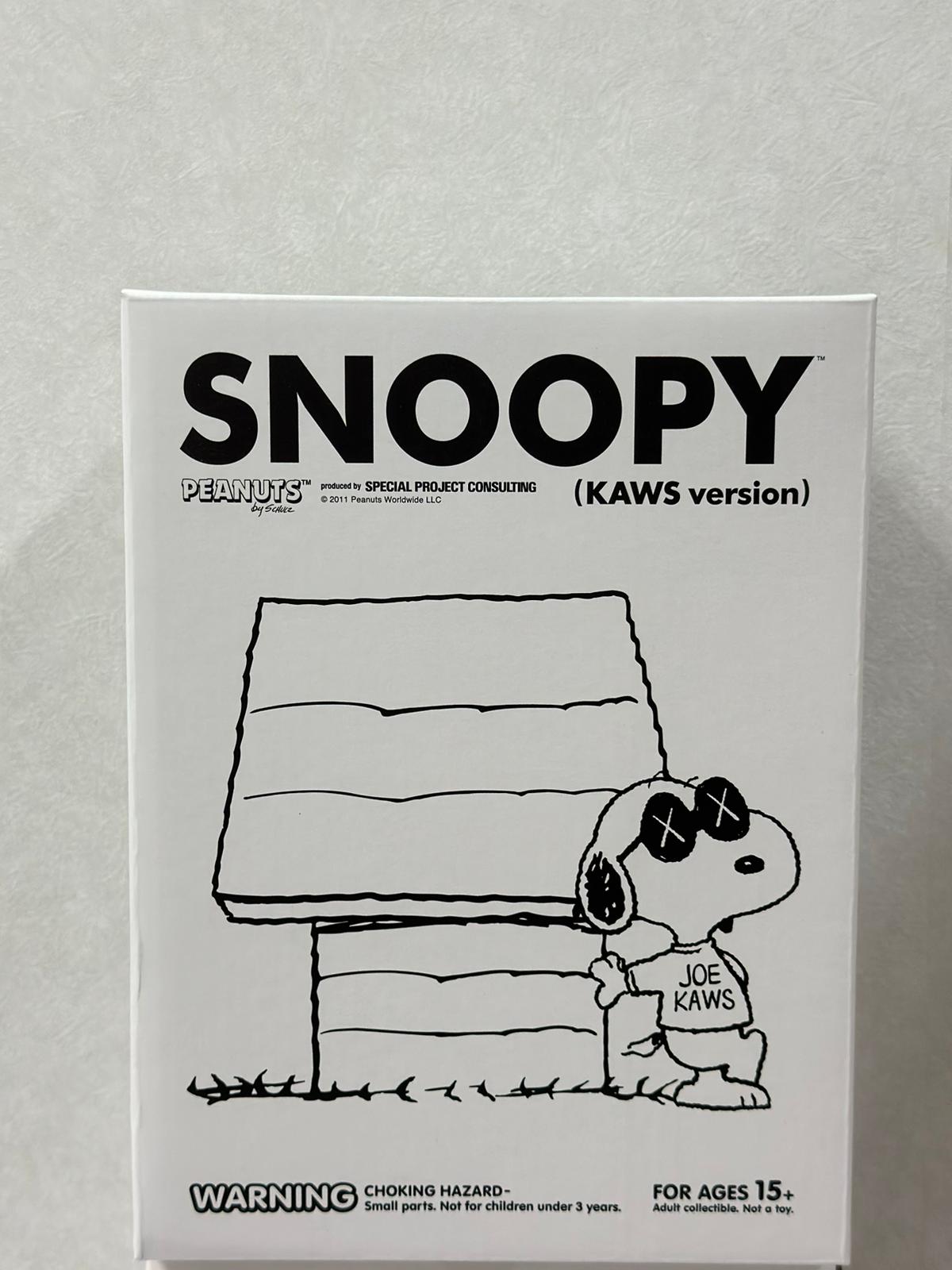 2011 KAWS x Peanuts Joe Kaws Snoopy Vinyl Figure – ToyScannerhk