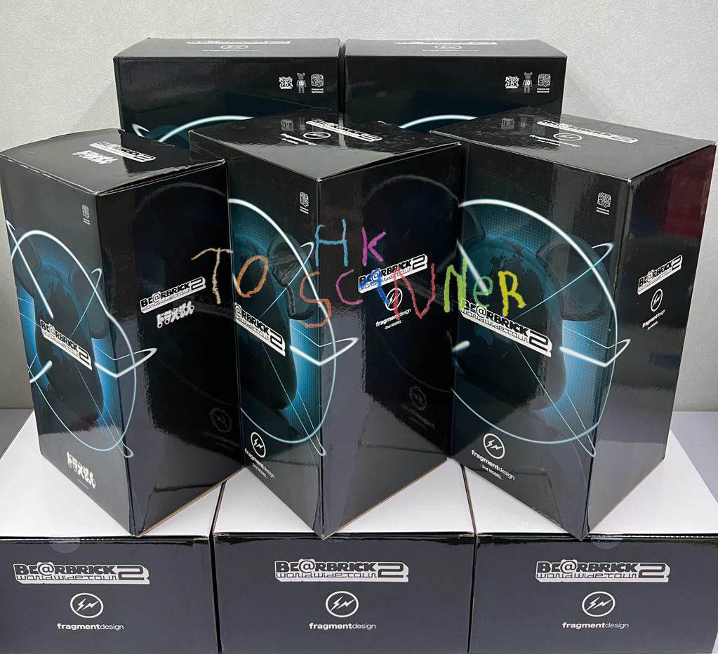 (In-stock) BE@RBRICK WORLD WIDE TOUR 2 in OSAKA fragmentdesign -2nd MODEL- 400%