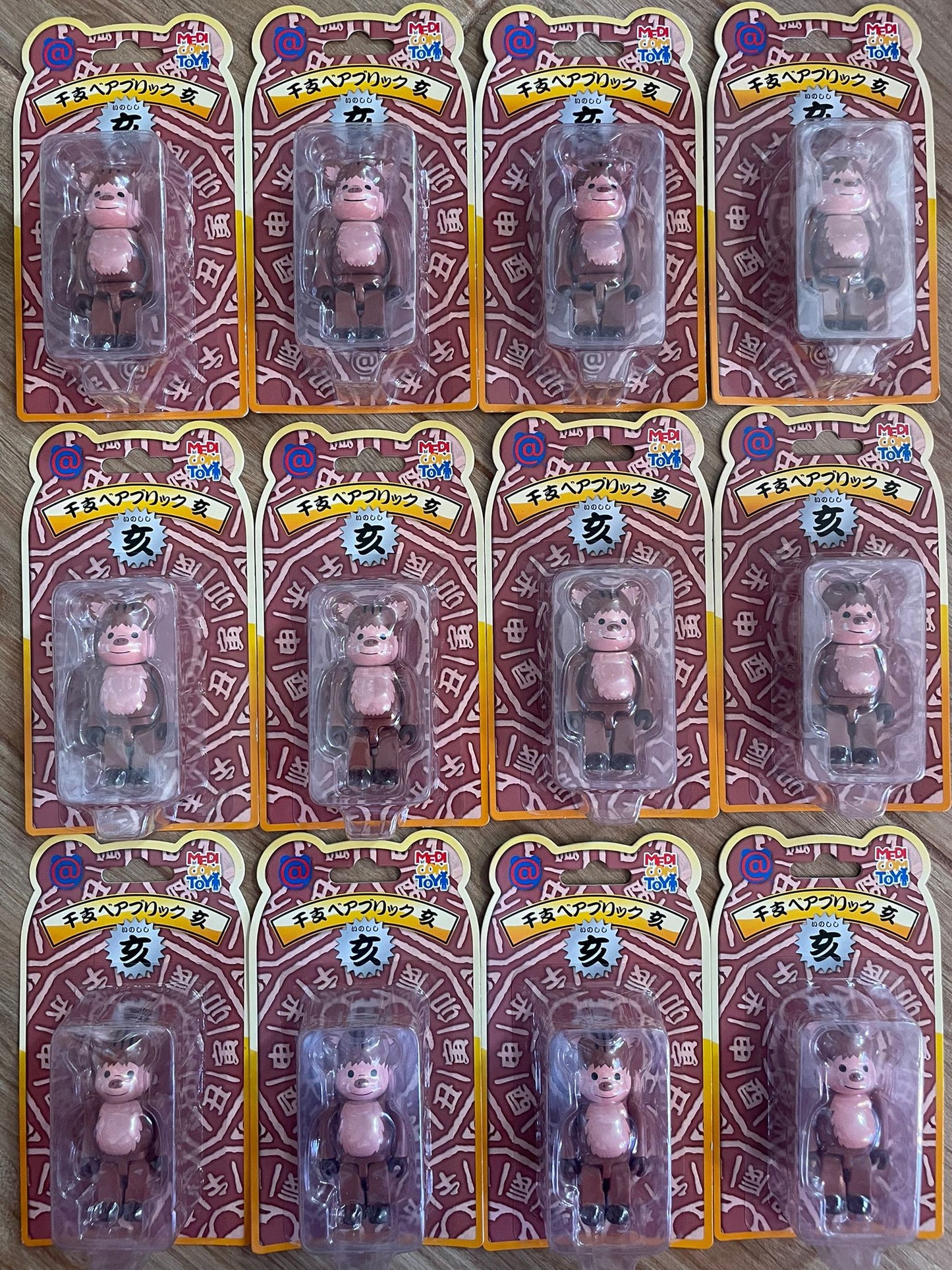 (In-stock) @RBRICK 干支 亥 100% 生肖 豬