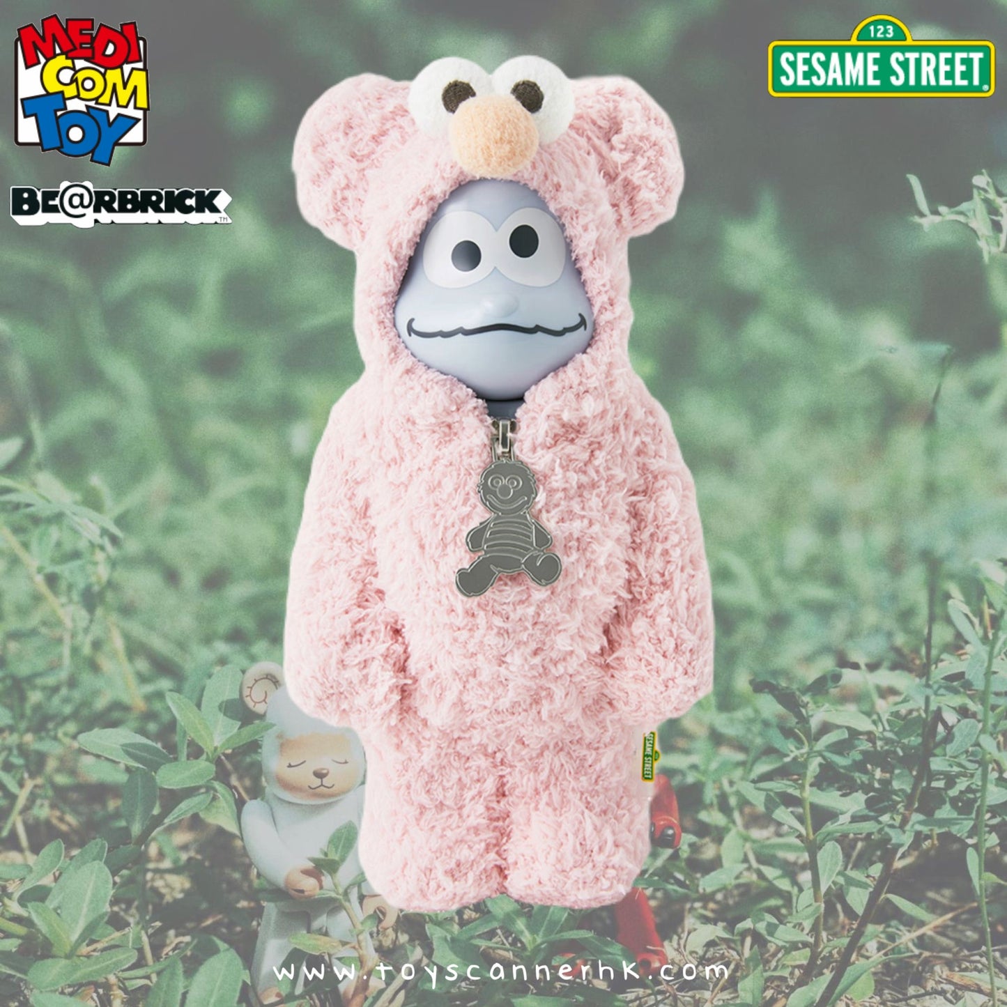 (Pre-order) BE@RBRICK × SESAME STREET
× GELATO PIQUE 400% ELMO / COOKIE MONSTER