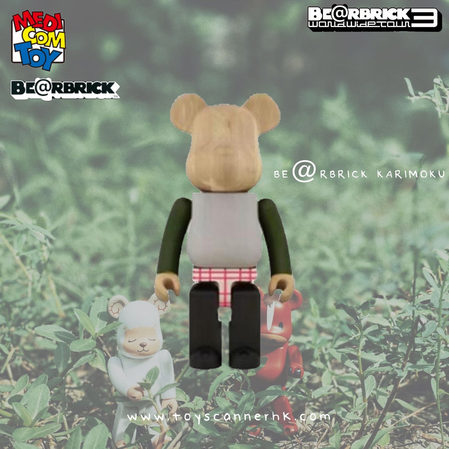 (Pre-order) BE@RBRICK KARIMOKU 400%