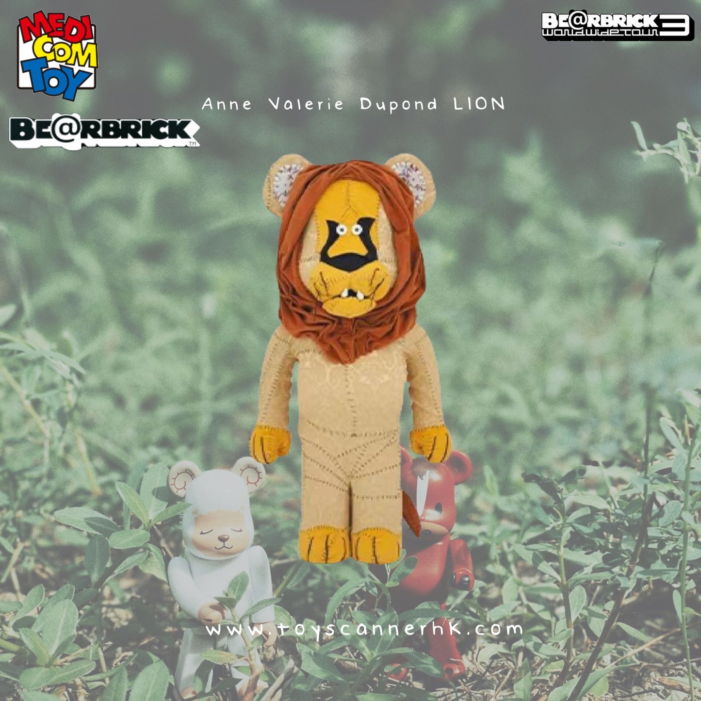 (Pre-order) BE@RBRICK
L Anne Valerie Dupond LION 1000%