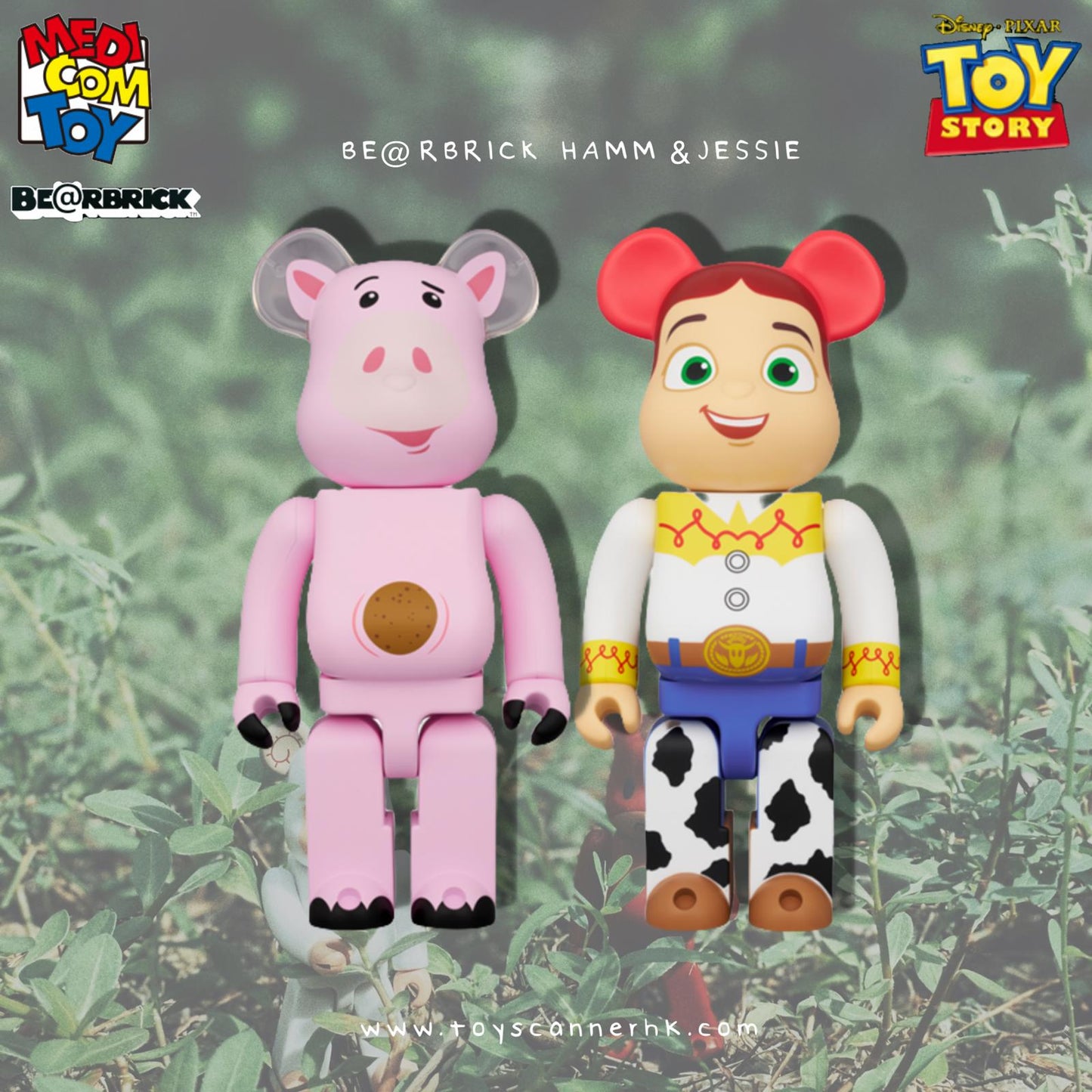 (Pre-order) BE@RBRICK
HAMM / JESSIE 400％