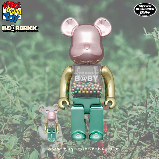 (Pre-Order) MY FIRST BE@RBRICK 1st COLOR CHROME Ver. 100% & 400%