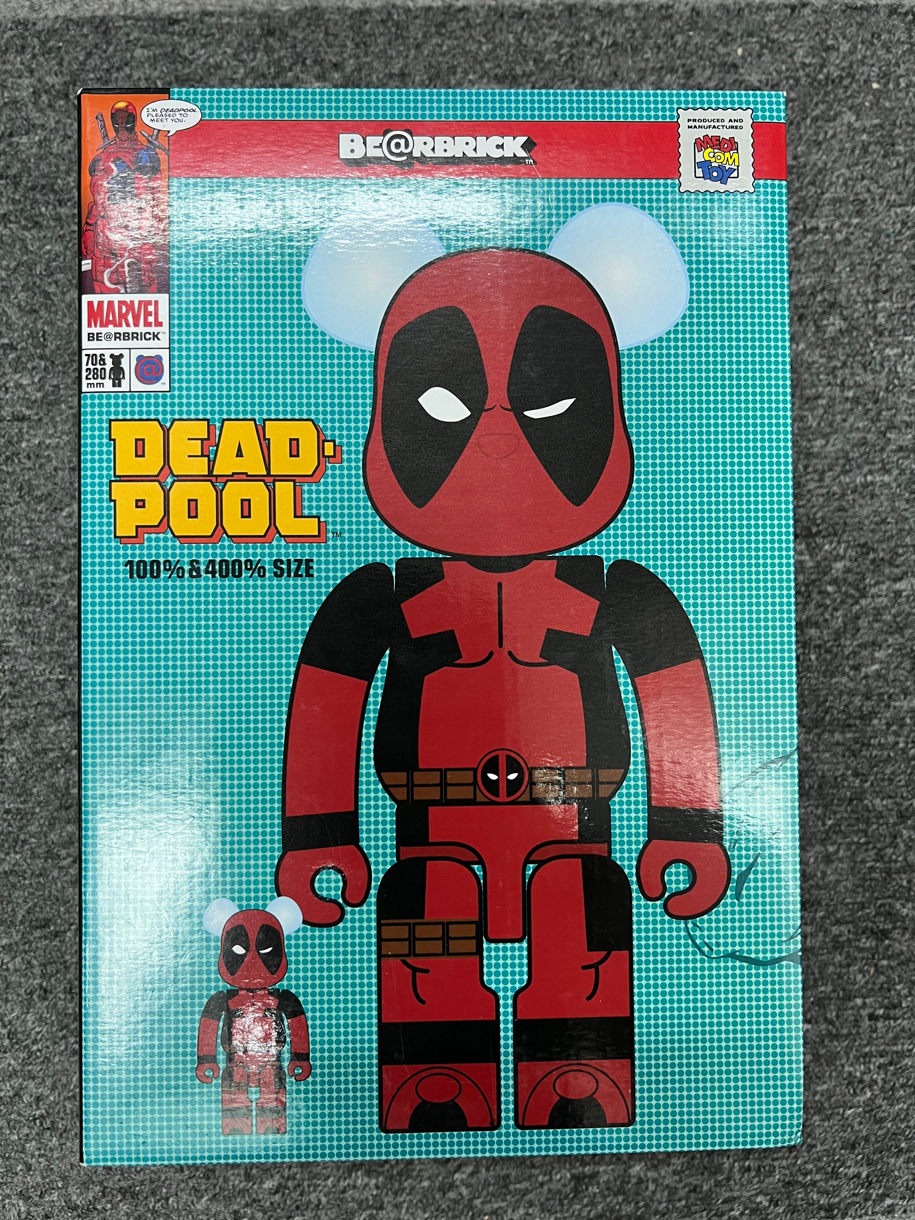 In-stock) BE@RBRICK DEAD POOL 400% & 100% – ToyScannerhk