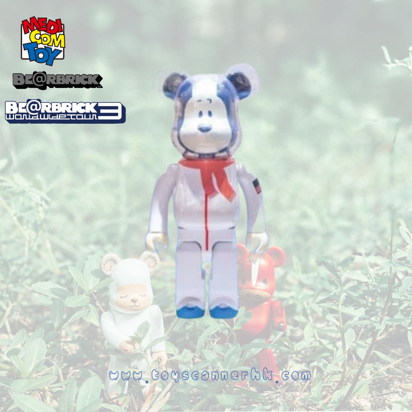 (Pre-order) BE@RBRICK ASTRONAUT SNOOPY 400%