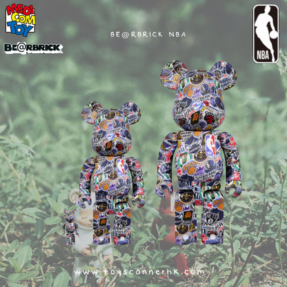 (Pre-order) BE@RBRICK NBA 
100％ & 400％ / 1000％