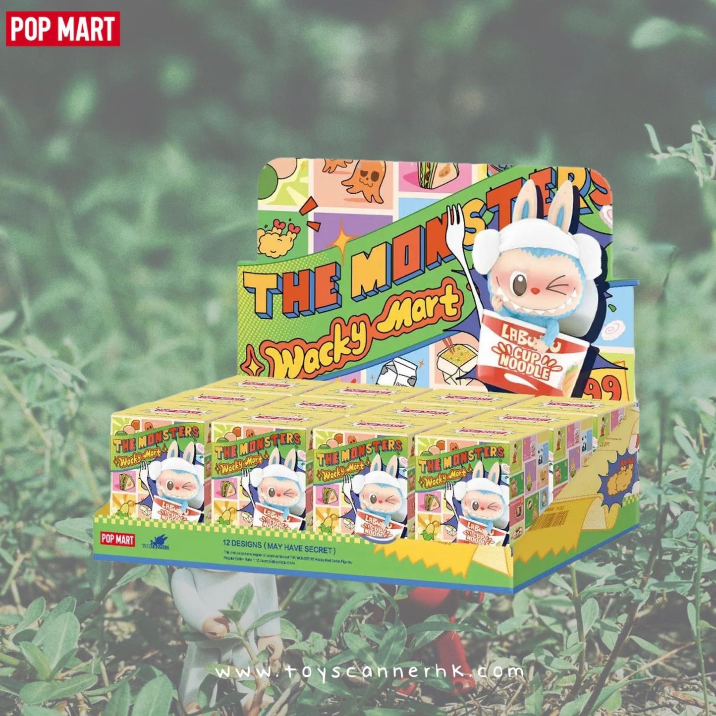 (Pre-order) POP MART THE MONSTERS 怪味便利店系列手辦盲盒 (原盒未拆，內附12盒，概率隱藏)