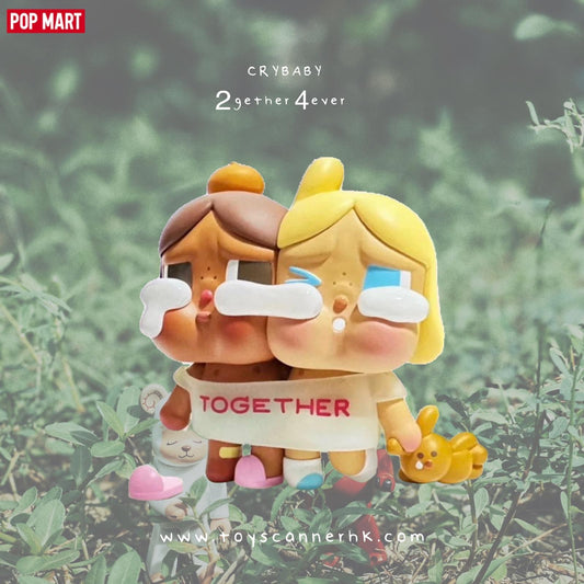 (Pre-order) POP MART CRYBABY 2gether 4ever 吊卡