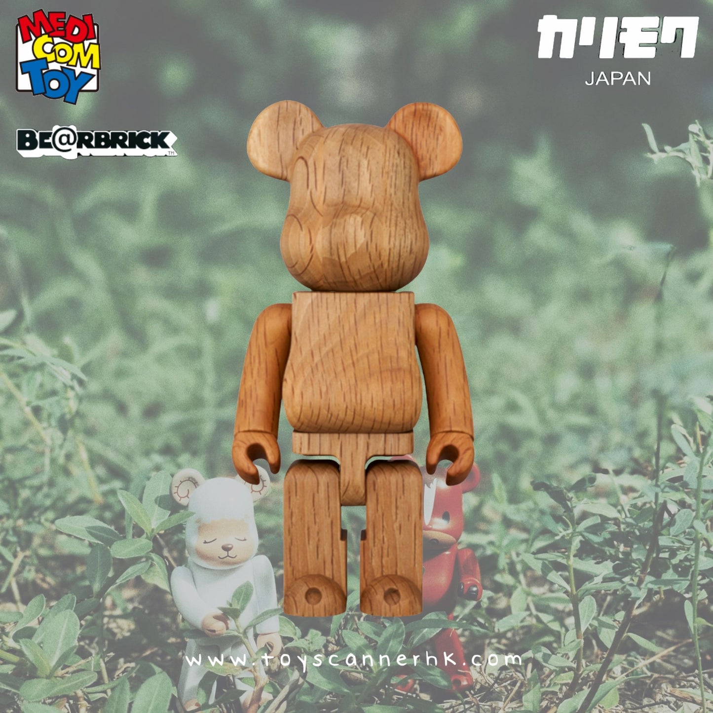 (Pre-order) BE@RBRICK カリモク イチイガシ 400％