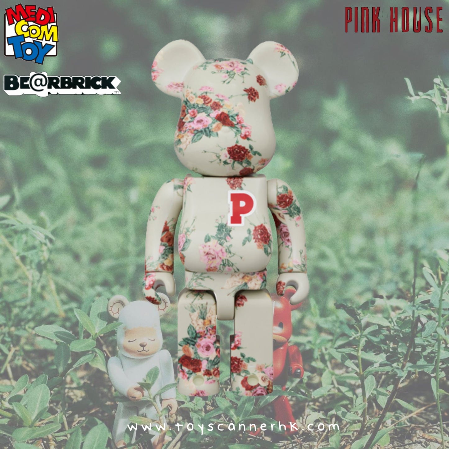 (Pre-order) BE@RBRICK PINK HOUSE 400％