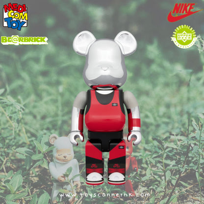 (Pre-order日本店鋪貨，預計9月到貨) BE@RBRICK Michael Jordan 1985 AIR JORDAN (Gold) / BE@RBRICK Michael Jordan 1985 AIR JORDAN “PLAYGROUND“ (Sliver) 100% & 400%
