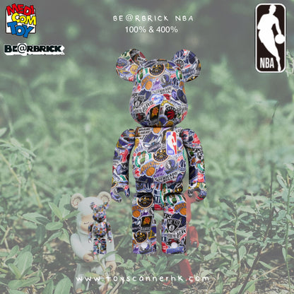 (Pre-order) BE@RBRICK NBA 
100％ & 400％ / 1000％