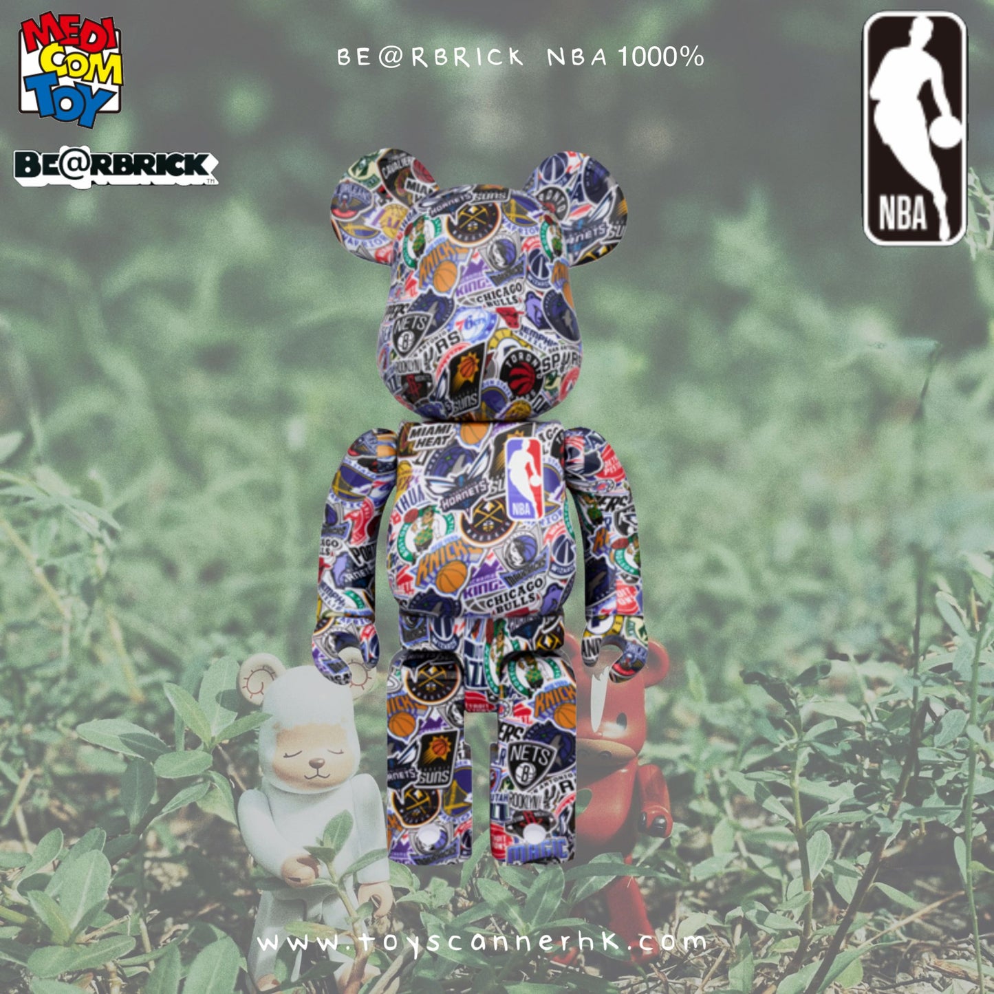 (Pre-order) BE@RBRICK NBA 
100％ & 400％ / 1000％