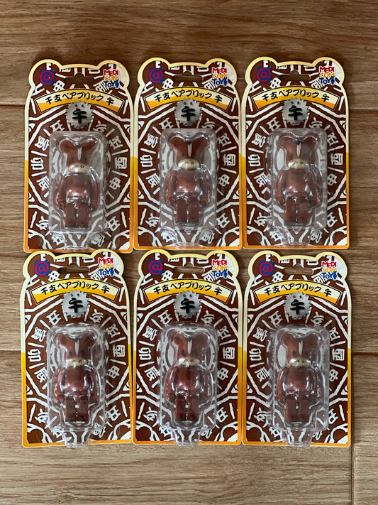 (In-stock) BE@RBRICK 干支 午 100% 生肖 馬